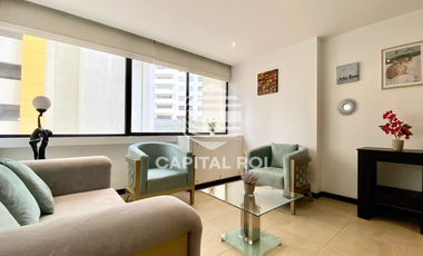 Suite amoblada en alquiler, Torres Bellini I-II, Puerto Santa Ana.