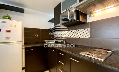 Suite amoblada en alquiler, Torres Bellini I-II, Puerto Santa Ana.