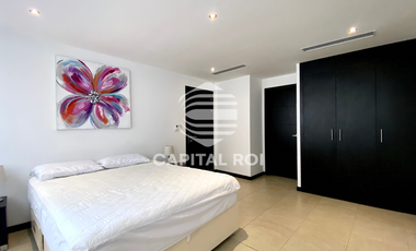 Suite amoblada en alquiler, Torres Bellini I-II, Puerto Santa Ana.