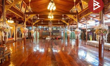 ขายบ้านเรือนไทยไม้สักและหอประชุม เนื้อที่ 44 ไร่ 36 ตร.วา บ้านหมี่ ลพบุรี