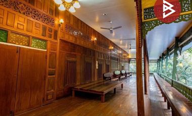 ขายบ้านเรือนไทยไม้สักและหอประชุม เนื้อที่ 44 ไร่ 36 ตร.วา บ้านหมี่ ลพบุรี