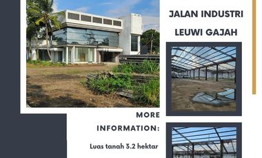 Prime Industrial Property for Sale: Former Factory Land & Building in Leuwigajah, Bandung