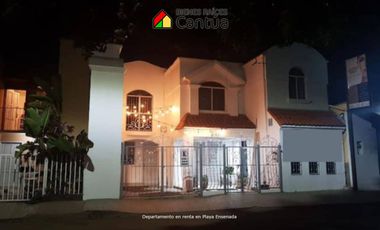 Departamento en renta | Amueblado con 2 recámaras | Fraccionamiento Playa Ensenada