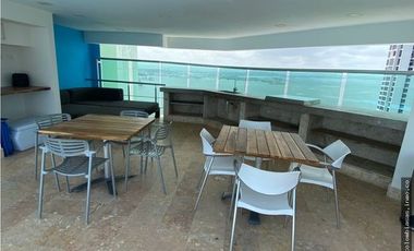 Penthouse de lujo con piscina privada y vista 360° al mar, ciudad antigua, bahia en Bocagrande, Cartagena.