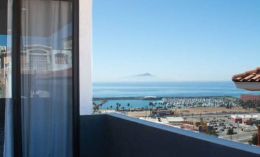 Departamento en renta | Terraza con vista al mar | Pedregal Playitas, Ensenada
