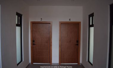 Departamento en renta | Terraza con vista al mar | Pedregal Playitas, Ensenada