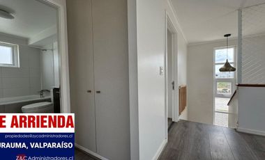 SE ARRIENDA CASA EN EXCLUSIVO CONDOMINIO, CURAUMA