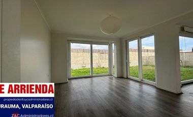 SE ARRIENDA CASA EN EXCLUSIVO CONDOMINIO, CURAUMA