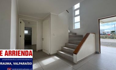 SE ARRIENDA CASA EN EXCLUSIVO CONDOMINIO, CURAUMA