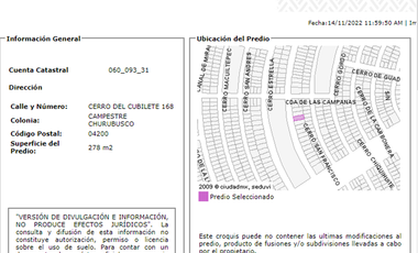 CASA EN REMATE COYOACAN