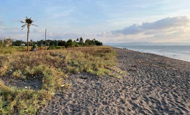 Beachfront land on Kuranji Beach, West Lombok