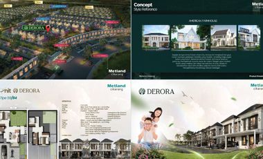 Derora Metland Cikarang (American Farmhouse Style) - DP 15 Jt