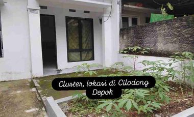 DISEWAKAN RUMAH BISA PER 6 BULAN DI DEPOK DALAM CLUSTER