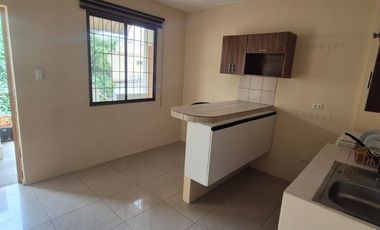 Departamento en Alquiler en los Ceibos, 2 Habitaciones, 1 Baño, Garaje, Seguridad, Norte de Guayaquil.