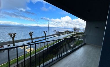 SE VENDE DEPARTAMENTO NUEVO COSTANERA LLANQUIHUE. ESPECTACULAR VISTA A LAGO Y VOLCANES
