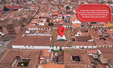 📐Area: 364.2mts💰SE VENDE CASONA COLONIAL CERCA📍A PLAZA DE ARMAS CUSCO‼️ INVERSIÓN HOTELERA🏨🏩
