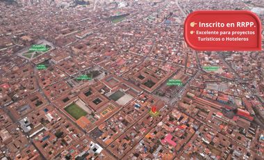 📐Area: 364.2mts💰SE VENDE CASONA COLONIAL CERCA📍A PLAZA DE ARMAS CUSCO‼️ INVERSIÓN HOTELERA🏨🏩