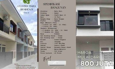 Rumah Indent Di Bintara Jaya dekat Tol Becakkayu Kalimalang