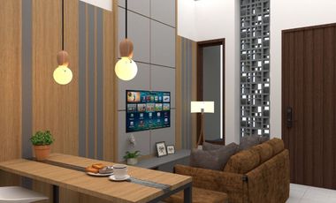 Rumah siap huni type besar di buah batu harga terjangkau