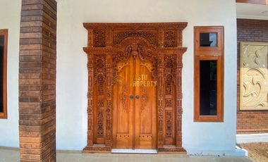 RUMAH SIAP HUNI DESIGN ETNIK MODERN DI BOROBUUR