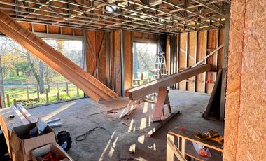 Casa en construcción, nueva