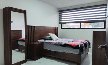 DEPARTAMENTO EN RENTA - ZINACANTEPEC -ESCUELA SIGLO XXI- ESTACION DE TREN ZINACANTEPEC - OPCIO AMUEBLADO