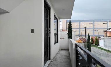 DEPARTAMENTO EN RENTA - ZINACANTEPEC -ESCUELA SIGLO XXI- ESTACION DE TREN ZINACANTEPEC - OPCIO AMUEBLADO