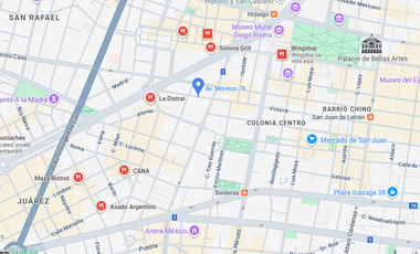 Av. Morelos, Juárez, Juárez, CDMX, México