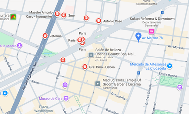 Av. Morelos, Juárez, Juárez, CDMX, México