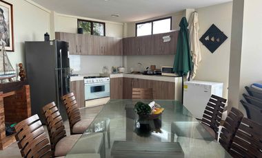 CASA AMOBLADA EN VENTA UBICADA FRENTE AL MAR EN PUNTA CARNERO