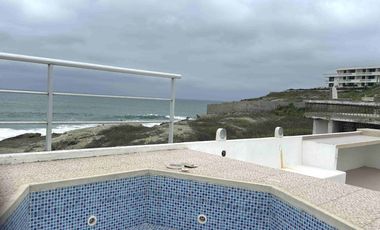 CASA AMOBLADA EN VENTA UBICADA FRENTE AL MAR EN PUNTA CARNERO