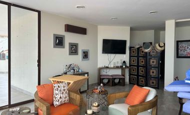 CASA AMOBLADA EN VENTA UBICADA FRENTE AL MAR EN PUNTA CARNERO