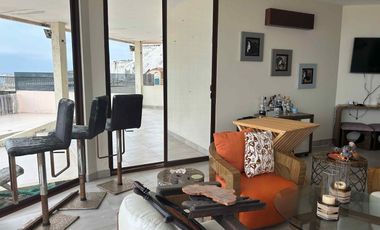 CASA AMOBLADA EN VENTA UBICADA FRENTE AL MAR EN PUNTA CARNERO