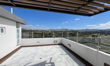 CUMBRES DEL LAGO IMPRESIONANTE PENTHOUSE DE 2 NIVELES 3 RECAMARAS ROOF GARDEN CUARTO DE SERVICIO 3 GARAGES