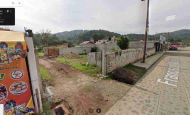 Exclusivos lotes de 250 m2 con servicios. en VENTA en Omitlan Hgo.