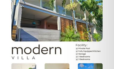 DIJUAL VILLA VIEW SAWAH | TIBUBENENG KUTA UTARA