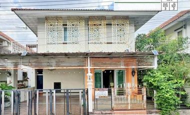 Two-storey detached house for sale near the city in San Sai District. The project is located on the Outer Ring Road 3, opposite HomePro San Sai.