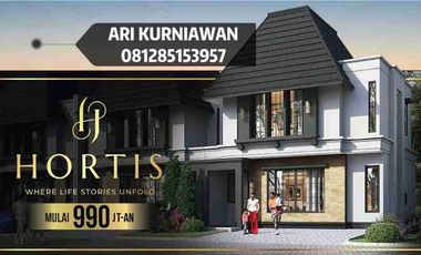 CLUSTER HORTIS CITRA GARDEN SERPONG 990JUTAAN! NEW LAUNCHING DP NOL FREE BY KPR