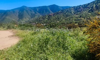 Leon Propiedades vende parcela con casa casi terminada en sector Cuyuncavi alto, Curacaví.