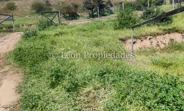 Leon Propiedades vende parcela con casa casi terminada en sector Cuyuncavi alto, Curacaví.