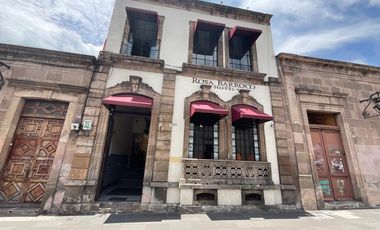 Se renta local comercial en el corazón del centro histórico Morelia a unos pasos de las tarascas
