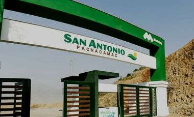 TERRENO CON TITULO DE PROPIEDAD VIA CIENEGUILLA - PACHACAMAC