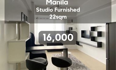 Studio For Rent in Manila Avida Towers Intima Condo near Adamson
