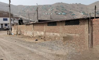 VENTA DE TERRENO EN PACHACAMAC