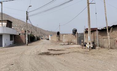 VENTA DE TERRENO EN PACHACAMAC
