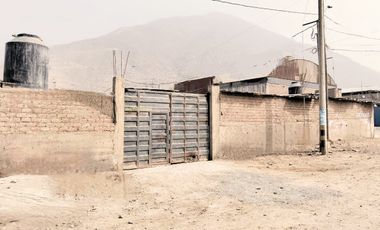 VENTA DE TERRENO EN PACHACAMAC