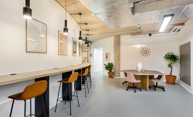 Simplemente llega y comienza a trabajar en un espacio de oficina compartida profesional en Buenos Aires, Distrito Quartier