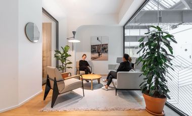 Simplemente llega y comienza a trabajar en un espacio de oficina compartida profesional en Buenos Aires, Distrito Quartier