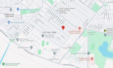 VENTA DE CASA EN COL. DEL MAR, TLÁHUAC, CDMX