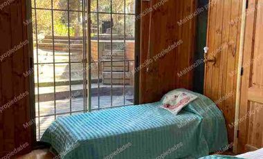 cabaña a pasos de bajada a playa con sauna y mirador exclusivo amplia terraza